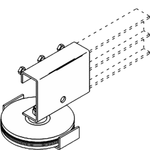 907m Single End Pulley