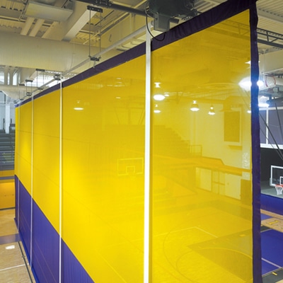 Roll-Up Gym Dividers