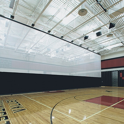 Top-Roll Gym Dividers