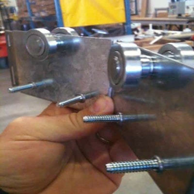 Sectional Hinged Trolley Hardware