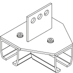 308 Beam T 3 Way Connector