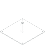 316 Floor Mount Base