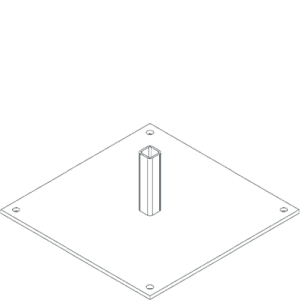 316 Floor Mount Base