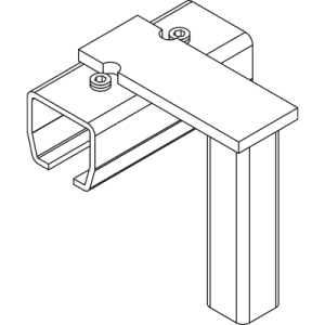 318 Floor Mount Track Bracket