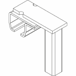 319 Split Support Floor Mount