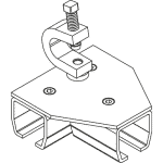 325 Beam Flange T 3 Way Connector