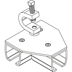 325 Beam Flange T 3 Way Connector