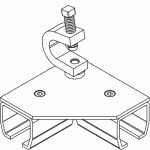 326 Beam Flange 90 Degree Angle Connector