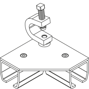326 Beam Flange 90 Degree Angle Connector