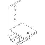336 Split Support Bracket Flange Up