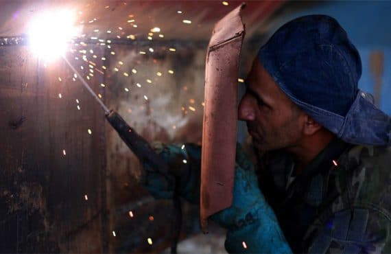 Welding tents