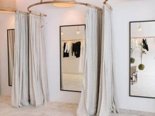 Change Room Curtain Enclosures 3