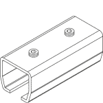303 Curved Track Connector