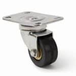 2" 50 Series Hi-Cap Neoprene Rubber Swivel Plate Caster