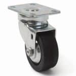 60 Series Hard Rubber Swivel Casters