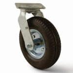 Black Pneumatic Wheel Swivel Caster