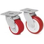 4" or 6" Tourmaster Polyurethane Swivel Caster