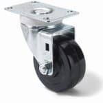 3" Neoprene Rubber Swivel Caster