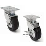 60 Series Hi-Cap Neoprene Swivel Casters